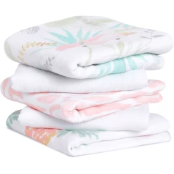 Aden + Anais™ Essential S Boerendoekjes Tropical Ia Pak Van -Babyverzorging Deals aden anais essential s boerendoekjes tropical ia pak van a315501 2