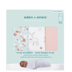 Aden + Anais™ Essential S Easy Swaddle™ Wrap-around Pucksack 3-pack Sprookje Flower 9 Aden + Anais™ Essential S Easy Swaddle™ Wrap-around Pucksack 3-pack Sprookje Flower -Babyverzorging Deals aden anais essential s easy swaddle wrap around pucksack 3 pack sprookje flower a302841 6