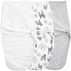 Aden + Anais™ Essential S Easy Swaddle™ Wrap-around Pucksack 3-pack Toilet