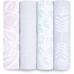 Aden + Anais™ Essential S Katoenen Mousseline Draagdoek 4 Pak Damsel