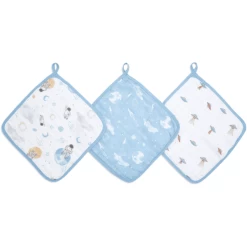 Aden + Anais™ Essential S Katoenen Mousseline Flanel Space Explore Rs Set Van