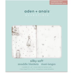 Aden + Anais™ Essential S Zijdezachte Puckdoek 2-pack Healing Nature 120 X 120 C -Babyverzorging Deals aden anais essential s zijdezachte puckdoek 2 pack healing nature 120 x 120 c a383655 2