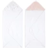 Aden +anais™ Hooded Badhanddoek 2-Pack Blush Ing Bunnies