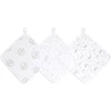Aden +anais™ Musslin Washandje 3-Pack Blush Ing Bunnies