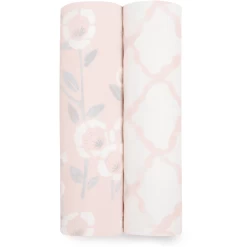 Aden + Anais™ Zijdezachte Mousseline Draagdoek 2 Pak Stencil