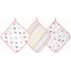 Aden ® Disney Washandje Floral Fauna 3-pack