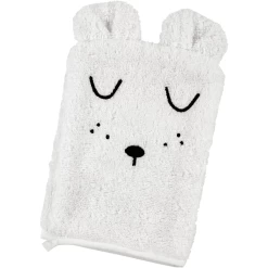 Alvi ® Terry Set Badhanddoek Met Capuchon En Washandje Wit -Babyverzorging Deals alvi terry set badhanddoek met capuchon en washandje wit a312984 4