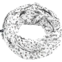 Alvi ® Verpleegkundige Sjaal 2 In 1 Petit Fleurs Groen/wit