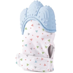 BabyJem Handschoen Tandenkrabber Blauw