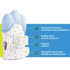 BabyJem Handschoen Tandenkrabber Blauw -Babyverzorging Deals babyjem handschoen tandenkrabber blauw a284053 3