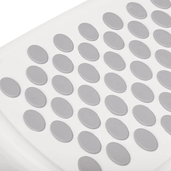 BABYKAJO Baby Opstapkrukje Met Anti - Sliplaag Beren - Wit 5 BABYKAJO Baby Opstapkrukje Met Anti - Sliplaag Beren - Wit - Afbeelding 5