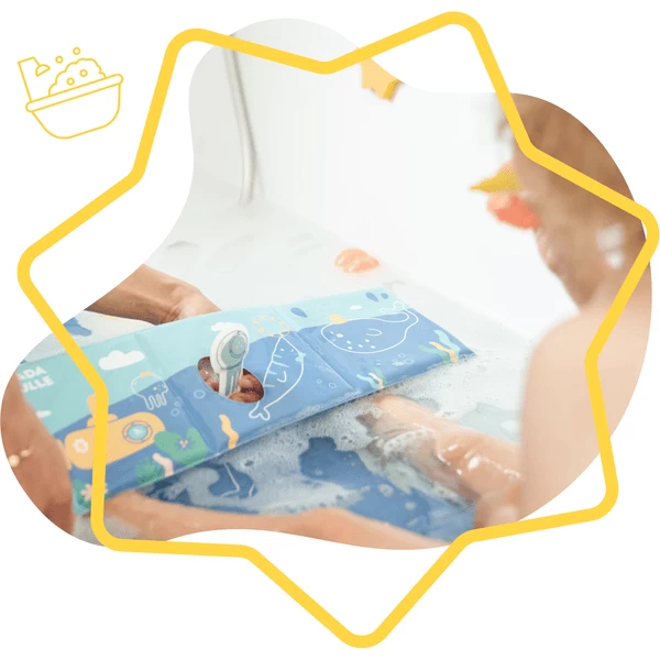 Badabulle Badset Badboek Met Figuur & Badpuzzel 2 Badabulle Badset Badboek Met Figuur & Badpuzzel - Afbeelding 2