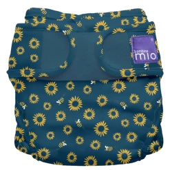 Bambino Mio Luier Overbroekje Mioduo, Zonnebloemveld, Maat 2 (9Kg+)