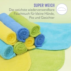 Bambino Mio Wet Wipes Herbruikbaar, Pak Van 10, Cloud 9 Bambino Mio Wet Wipes Herbruikbaar, Pak Van 10, Cloud -Babyverzorging Deals bambino mio wet wipes herbruikbaar pak van 10 cloud a344146 4