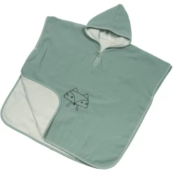 Be Be 's Collection Mousseline Badponcho Groen 2-5 Jaar