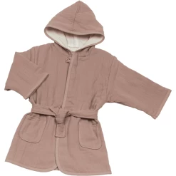 Be Be 's Collection Muslin Badjas Oud Roze -Babyverzorging Deals be be s collection muslin badjas oud roze a325017 3