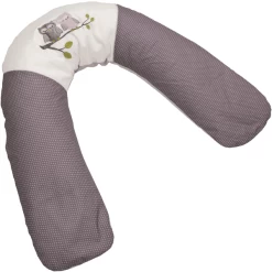 Be Be 's Collection Voedingskussen Met Hoes Uilen Roze