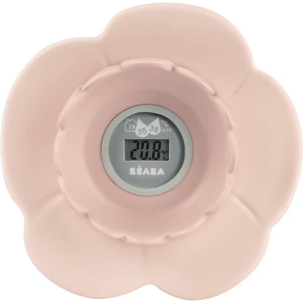 BEABA Multifunctionele Digital Thermometer Lotus, Antiek Roze 3 BEABA Multifunctionele Digital Thermometer Lotus, Antiek Roze - Afbeelding 3