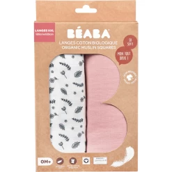 BEABA ® Set Van 2 Burp Doeken Mirage Altosa/Bloemenveld 120 X 120 Cm -Babyverzorging Deals beaba set van 2 burp doeken mirage altosa bloemenveld 120 x 120 cm a365387 4