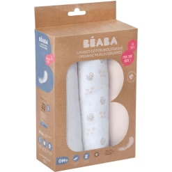 BEABA Set Van 3 Pucko's Zwaan -Babyverzorging Deals beaba set van 3 puckos zwaan a298095 2
