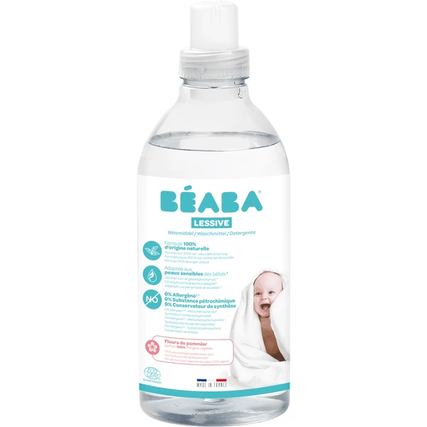 BEABA ® Wasmiddel - Appelbloesem Geur - 1L 1 BEABA ® Wasmiddel - Appelbloesem Geur - 1L