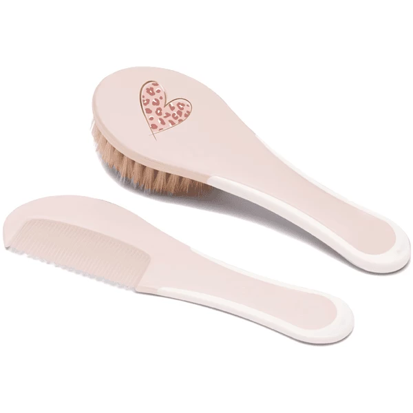 Bébé-jou ® Kam En Borstel Leopard Pink 3 Bébé-jou ® Kam En Borstel Leopard Pink - Afbeelding 3