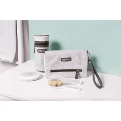 Bébé-jou® Kam En Borstel Ollie Grijs -Babyverzorging Deals bebe jou kam en borstel ollie grijs a263879 2