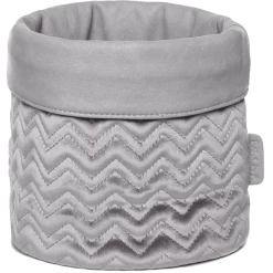 Bébé-jou ® Nursing Basket Velvet Griffin Grey
