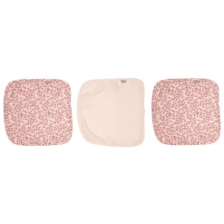 Bébé-jou Bébé Jou®-spuwdoeken 3-pack Leopard Pink