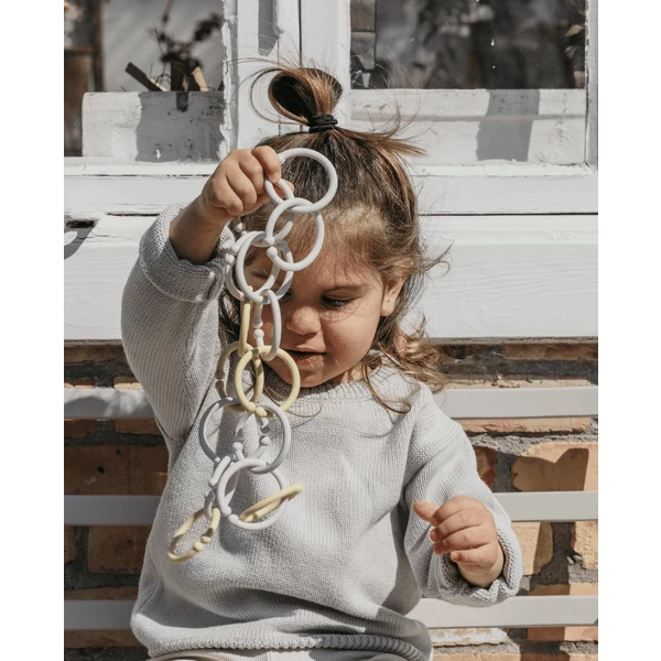 BIBS® Loops Blush /Woodchuck/Ivory 12 Stuks 2 BIBS® Loops Blush /Woodchuck/Ivory 12 Stuks - Afbeelding 2