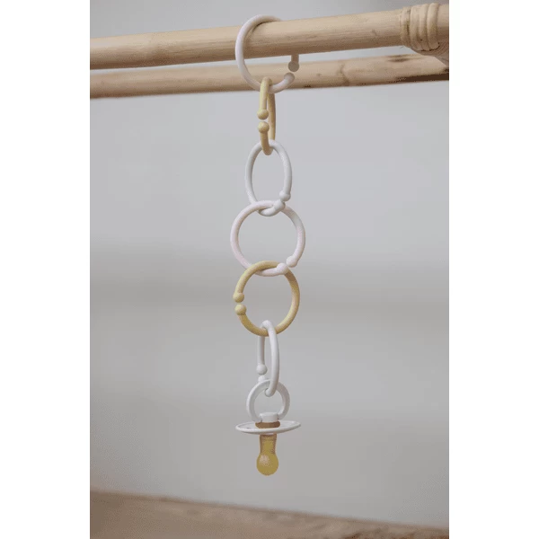 BIBS Loops Ivory/Honey Bee/Sand 12 Stuks 3 BIBS Loops Ivory/Honey Bee/Sand 12 Stuks - Afbeelding 3