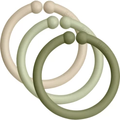 BIBS® Loops Vanille/Sage/ Olive 12 Stuks -Babyverzorging Deals bibs loops vanille sage olive 12 stuks a345880 4