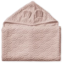 Cam Cam Copenhagen Badcape Met Kap En Kleine Oortjes Junior Roze