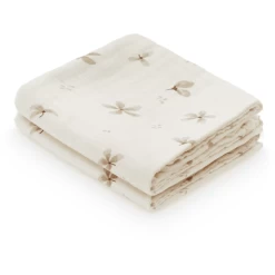 Cam Cam Copenhagen Gaasdoek 2-pack Wind Flower Crème