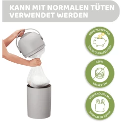 Chicco Luieremmer Geurverdrijver In Grijs -Babyverzorging Deals chicco luieremmer geurverdrijver in grijs a313733 4