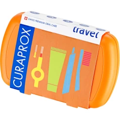 CURAPROX Travel Set In Orange -Babyverzorging Deals curaprox travel set in orange a317634 2