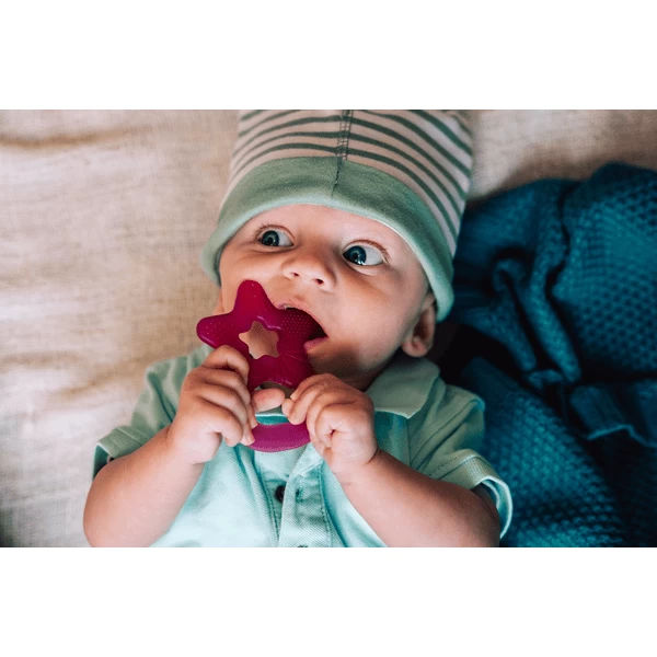 Dentistar Koelen Bijtring Ster, Roze 5 Dentistar Koelen Bijtring Ster, Roze - Afbeelding 5