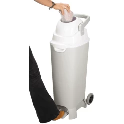 Diaper Champ Luieremmer ONE Maxi Handsfree Plus, Zilver/wit -Babyverzorging Deals diaper champ luieremmer one maxi handsfree plus zilver wit a346869 2