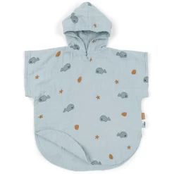 Done By Deer ™ Bad Poncho Wally Blauw -Babyverzorging Deals done by deer bad poncho wally blauw a395040 2