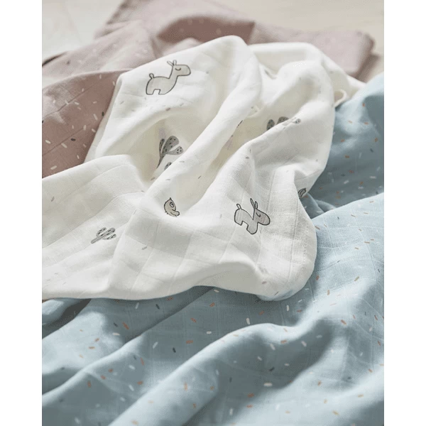 Done By Deer ™ Gaas Luierverband 2-Pack Lalee Sand 3 Done By Deer ™ Gaas Luierverband 2-Pack Lalee Sand - Afbeelding 3