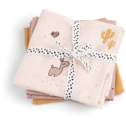 Done By Deer ™ Gaasluiers 3-Pack Lalee Roze