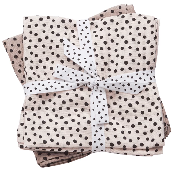Done By Deer ™ Pucktuch 2-pack Happy Dots Poeder 2 Done By Deer ™ Pucktuch 2-pack Happy Dots Poeder - Afbeelding 2