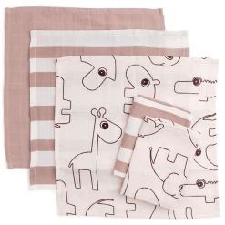 Done By Deer ™ Washandje 5-pack Hert Friends Roze 7 Done By Deer ™ Washandje 5-pack Hert Friends Roze -Babyverzorging Deals done by deer washandje 5 pack hert friends roze a341906 3