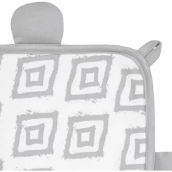 Emma & Noah Capuchon Handdoek Diamonds Grijs 80 X 80 Cm -Babyverzorging Deals emma amp noah capuchon handdoek diamonds grijs 80 x 80 cm a312747 3