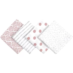 Emma & Noah Hydrofiele Doeken 4 Stuks Roze 80 X 80 Cm 7 Emma & Noah Hydrofiele Doeken 4 Stuks Roze 80 X 80 Cm -Babyverzorging Deals emma noah hydrofiele doeken 4 stuks roze 80 x 80 cm a275419 3