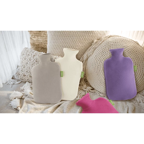 Fashy Warmwaterkruik 2L Met Fleece Hoes In Lila 2 Fashy Warmwaterkruik 2L Met Fleece Hoes In Lila - Afbeelding 2