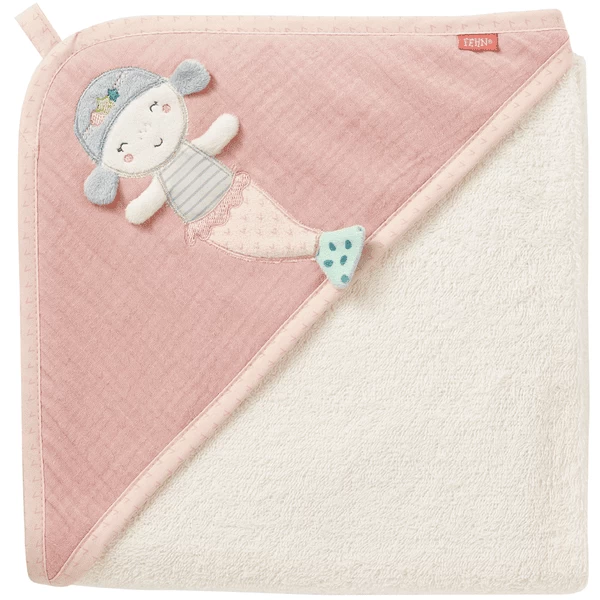 Fehn ® Hooded Mermaid Badhanddoek 80 X 80 Cm 3 Fehn ® Hooded Mermaid Badhanddoek 80 X 80 Cm - Afbeelding 3