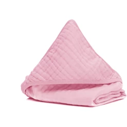 Fillikid Badlaken Met Capuchon Oud Roze 75 X 75 Cm