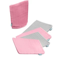 Fillikid Set Van 5 Washandjes Roze