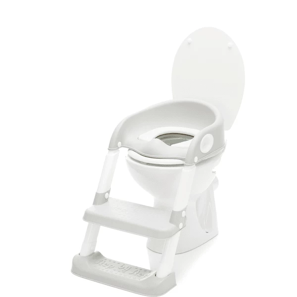 Fillikid Toilettrainer Grijs/wit, PVC Zitting 3 Fillikid Toilettrainer Grijs/wit, PVC Zitting - Afbeelding 3